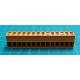 Pluggable Terminal Block, 5.08 mm, 14 Ways, 22AWG to 12AWG, Screw, 15 A