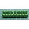 Connector: pluggable terminal block, plug, female, 8A, 160V, green