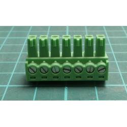 Pluggable Terminal Block, 3.81 mm, 7 Ways, 28 AWG, 16 AWG, 1.5 mm², Screw