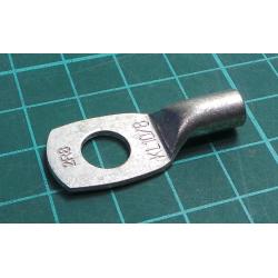 Očková koncovka krimpovací, pokovení: Cín, M8, neizolovaná, 10mm² -, 10mm², Klauke