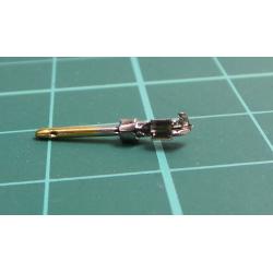 HEAVY DUTY CONNECTORS, CONTACTS, CRIMP STAMPED, BANDOLIER, GOLD