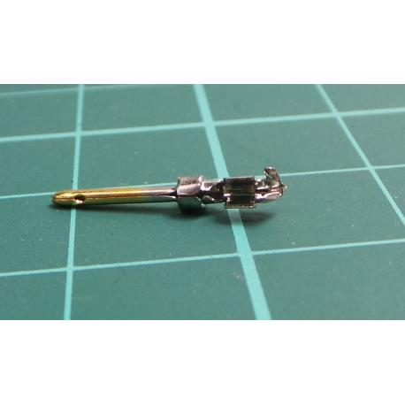 HEAVY DUTY CONNECTORS, CONTACTS, CRIMP STAMPED, BANDOLIER, GOLD