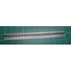 40 Pin SIL Header, Male, 2.54mm Pitch