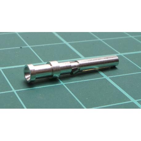 Contact Crimp Socket 18 AWG Silver