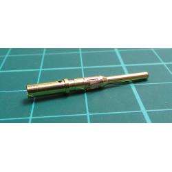 Contact, male, 16, gold-plated, 0.5÷1.5mm2, 20AWG÷16AWG, bulk