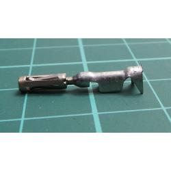 Contact, female, gold-plated, 0.5÷1.25mm2, crimped, for cable