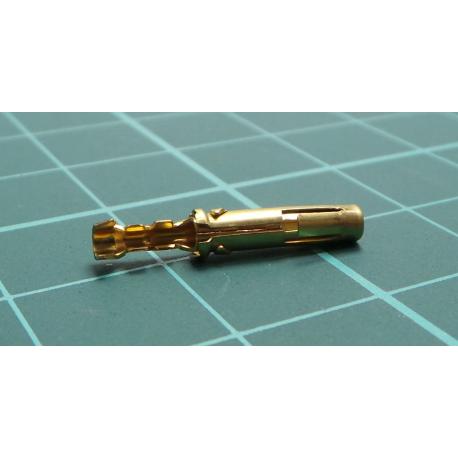 Kontakt pro kulaté konektory, řada: T2P, 13A, Samice, pro použití s: Systém kontaktů Trident T2P, krimpovací, typ