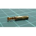 Female Crimp Pin, 26AWG-24AWG, 0.13-0.2mm2, ITT Cannon 192990-0090/T2P24FC1LZ, For Trident