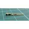 Crimp Pin, 26AWG-24AWG, 0.13-0.2mm2, ITT Cannon 030-2492-001/DL CRIMP 24-26 50AU(T)NOBUMP, for ZIF DL series