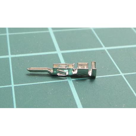 Contact, male, tinned, 0.25÷0.5mm2, 24AWG÷20AWG, bulk, crimped