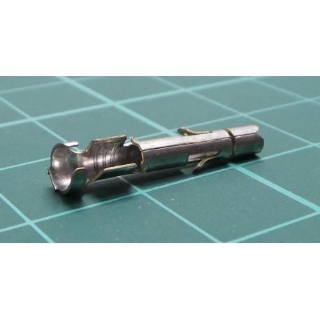 Contact, female, brass, tinned, 0.5÷2mm2, 20AWG÷14AWG, bulk, 6.35mm