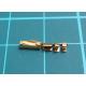Contact, female, gold-plated, 26AWG÷22AWG, crimped, for cable