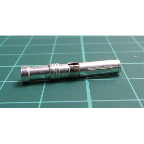 Contact Crimp Socket 14 AWG Silver