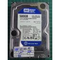 USED, Hard Disk, WD5000AAKS, WD Caviar, WD5000AAKS-00E4A0, Desktop, SATA ,500GB