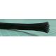 Sleeving, Self Extinguishing, Braided, Nylon (Polyamide), Black, 10 mm, 50 m, 164 ft