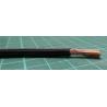 10AWG, 6mm2, Stranded, PVC, 105deg, Tri Rated, Black