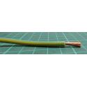 11AWG, 4mm2, Stranded, PVC, 105deg, Tri Rated, Green/Yellow
