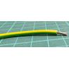 Zapojovací vodič plocha průřezu 2,5 mm², prameny vodičů: 50/0,25 mm, Zelená/Žlutá, 1 kV DC, 600 V AC 100m 14 AWG RS PRO, Wire107