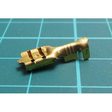 Quick Disconnect Terminal, FASTON 187, Female Quick Disconnect, 4.75mm x 0.81mm, 0.187" x 0.032"