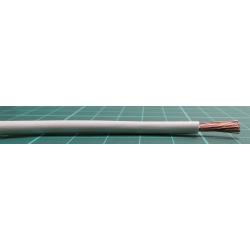 Zapojovací vodič plocha průřezu 4 mm², prameny vodičů: 56/0,3 mm, Bílá, 1 kV 100m H07V2-K 12 AWG RS PRO, Wire190