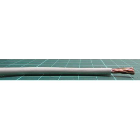 Zapojovací vodič plocha průřezu 4 mm², prameny vodičů: 56/0,3 mm, Bílá, 1 kV 100m H07V2-K 12 AWG RS PRO, Wire190