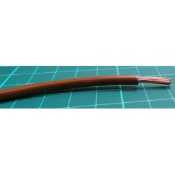 Zapojovací vodič plocha průřezu 4 mm², prameny vodičů: 52/0,3 mm, Hnědá, 1 kV 100m H07V2-K 12 AWG RS PRO, Wire216