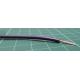 Zapojovací vodič plocha průřezu 0,5 mm2, prameny vodičů: 16/0,2 mm pramen vodičů, Fialová, 1 kV DC, 600 V AC 100m 22, Wire060