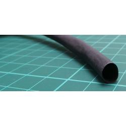 6.4mm ID Easi-Shrink Heat Shrink Sleeving Black 1m - 2:1 Ratio - HS SP6.4 BLACK