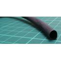 6.4mm ID Easi-Shrink Heat Shrink Sleeving Black 1m - 2:1 Ratio - HS SP6.4 BLACK