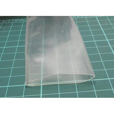 RS PRO Heat Shrink Tubing, Clear 24mm Sleeve Dia. x 3m Length 3:1 Ratio
