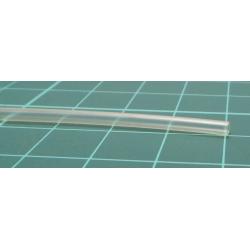RS PRO Halogen Free Heat Shrink Tubing, Clear 1.6mm Sleeve Dia. x 1.2m Length 2:1 Ratio