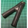 Battery Clamp, Small, Black, 50A
