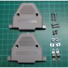 D Type, Backshell / Hood, 37Pin