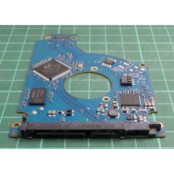 PCB: 100729420 Rev B, Momentus Thin, ST500LT012, P/N: DG-, Firmware: YAM, 500GB, 2.5", SATA