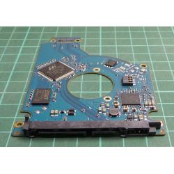 PCB: 100729420 Rev B, Laptop Thin HDD, ST500LT012, P/N: 1DG142-500, Firmware: 0001SDM1, 500GB, 2.5", SATA