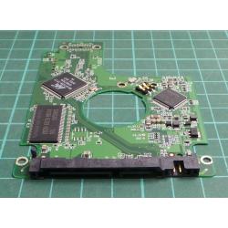 PCB: 2060-701450-011 Rev A, WD1600BEVS, WD Scorpio, WD1600BEVS-07RST0, 160GB, 2.5", SATA