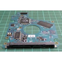 PCB: G002217A, MK1652GSX, TOSHIBA, HDD2H03 B UK01 T, 160GB, 2.5", SATA