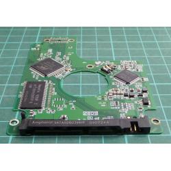 PCB: 2060-701499-005 Rev P1, WD3200BEVT, WD Scorpio, WD3200BEVT-22ZCT0, 320GB, 2.5", SATA