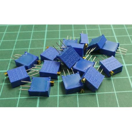 Sada víceotáčkových trimrů 3296W 50ohm-2Mohm, celkem 15ks