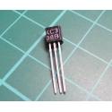 KC308B, PNP Transistor, 25V, 0.1A, 0.3W, TO92