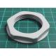 Nut, M32, polyamide, 41mm, grey, Pitch: 1.5