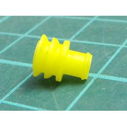 Gasket for wire, Superseal 1.5, yellow, Øcable: 1.8÷2.4mm