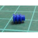 Gasket for wire, 4.14mm, Application: sealed connectors, blue