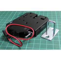 Elektrický zámek XG-07C 12VDC 1.8A Černý