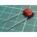 Capacitor: polyester, 680nF, 100VDC, 10mm, ±10%, 12x6.8x11mm, MKT