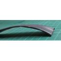 Heat Shrink Tubing, Flexible, Fluid Resistant, 3:1, 0.472 ", 12 mm, Black, 13.1 ft, je to balene na maximalni delku 4 metry/kus