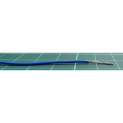 Zapojovací vodič plocha průřezu 0,34 mm², prameny vodičů: 7/0,25 mm, Modrá, 250 V 22 AWG AXINDUS, wire 021