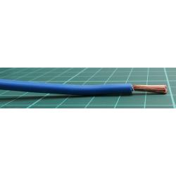 Zapojovací vodič plocha průřezu 6 mm², prameny vodičů: 78/0.295mm, Neutrální Modrá, 1 kV H07V2-K 10 AWG RS PRO, wire006