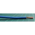 10AWG, 6mm2, Stranded, PVC, 105deg, Tri Rated, Blue