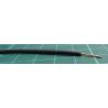 20AWG, 0.5mm2, Solid Core, PVC, Black, H05V2-U